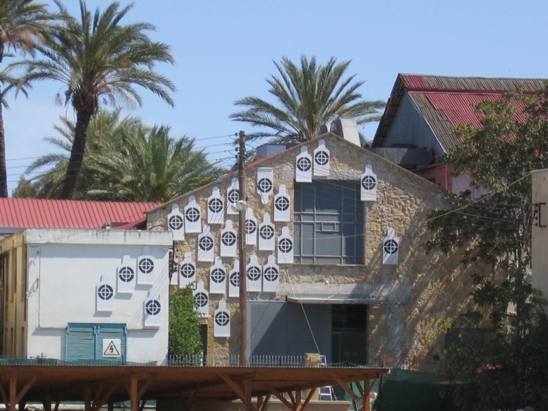 Human Targets exhibited at the Nicosia Municipal Art Centre (NiMAC) for Accidental Meetings exhibition in 2005