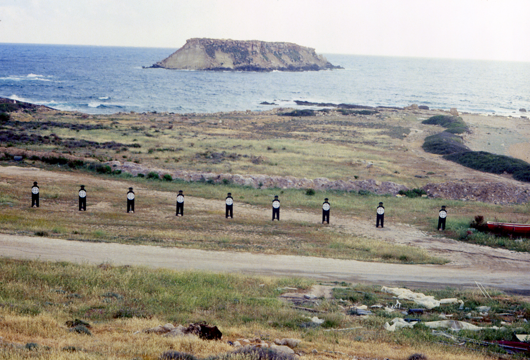 Soldier Targets in line