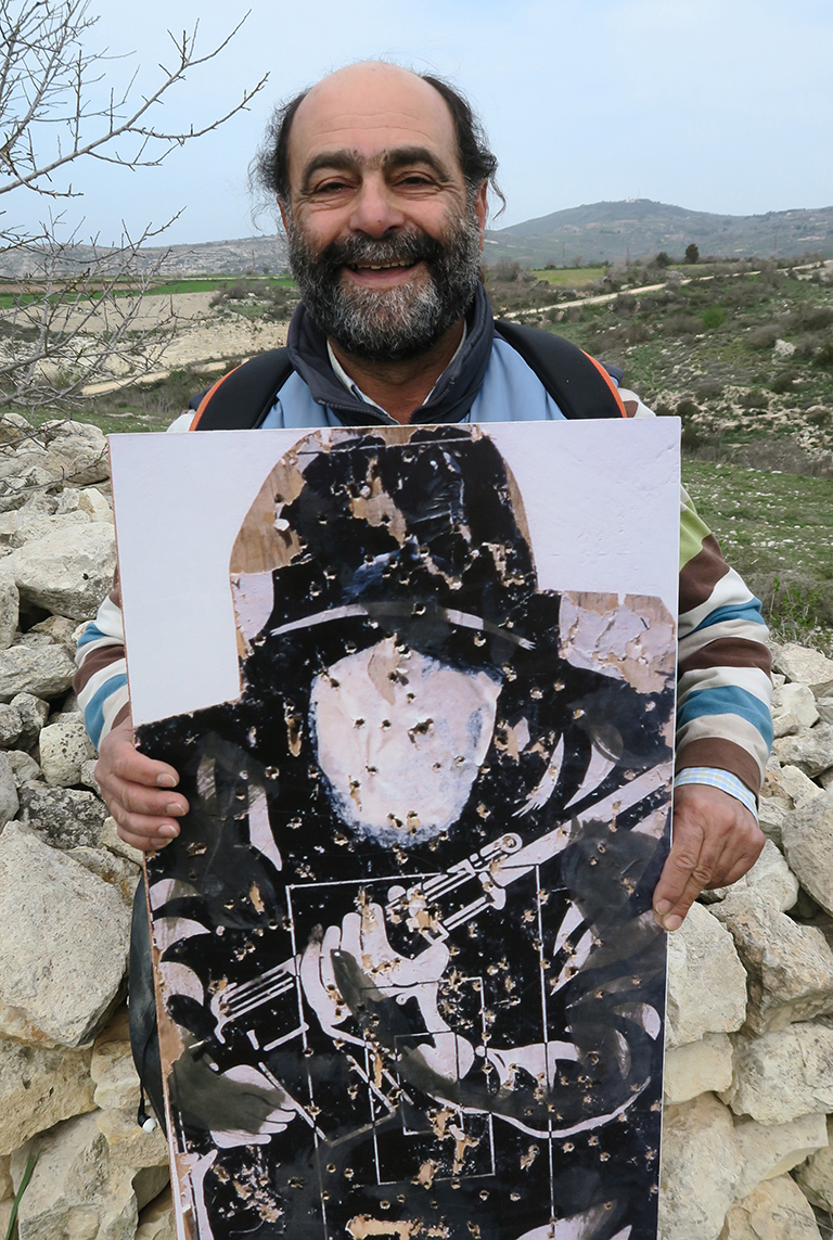 A person holding a Target in Eco Art project